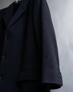 "EMPORIO ARMANI" Single-breasted oversized chester coat