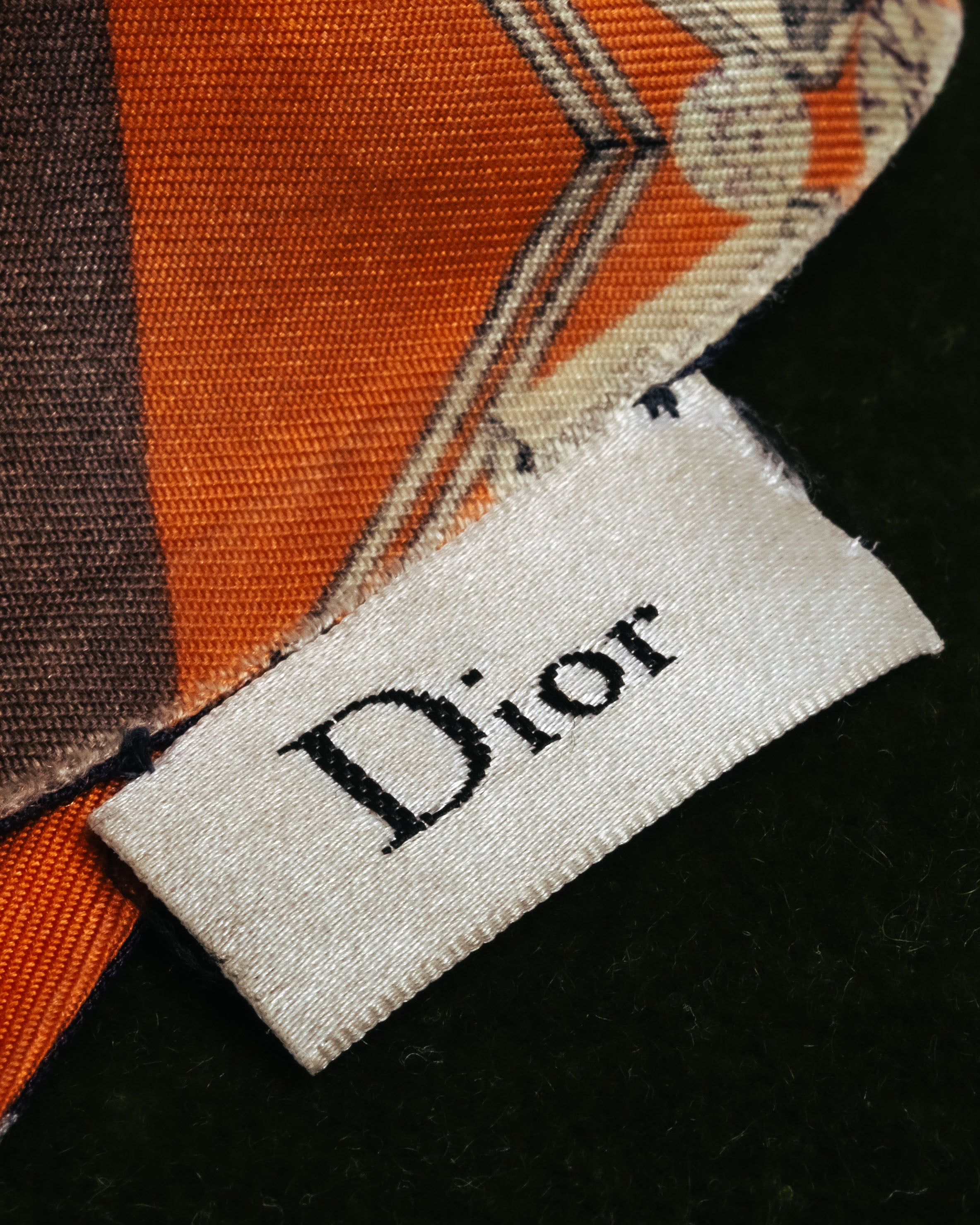 Dior (ディオール) - ミッツァ スカーフ ラッキースター - オレンジ