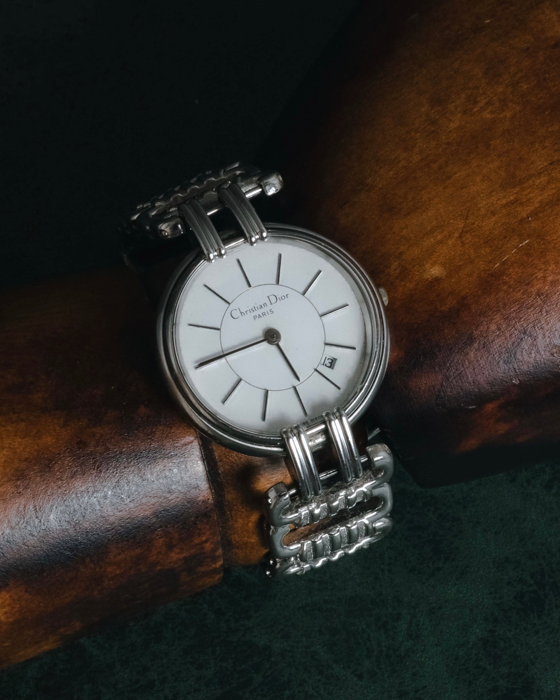 Christian Dior 90’s minimalist bracelet quartz watch