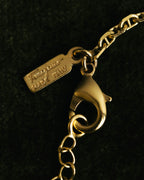 "Salvatore Ferragamo" 00's-20's Gancini key pendant necklace
