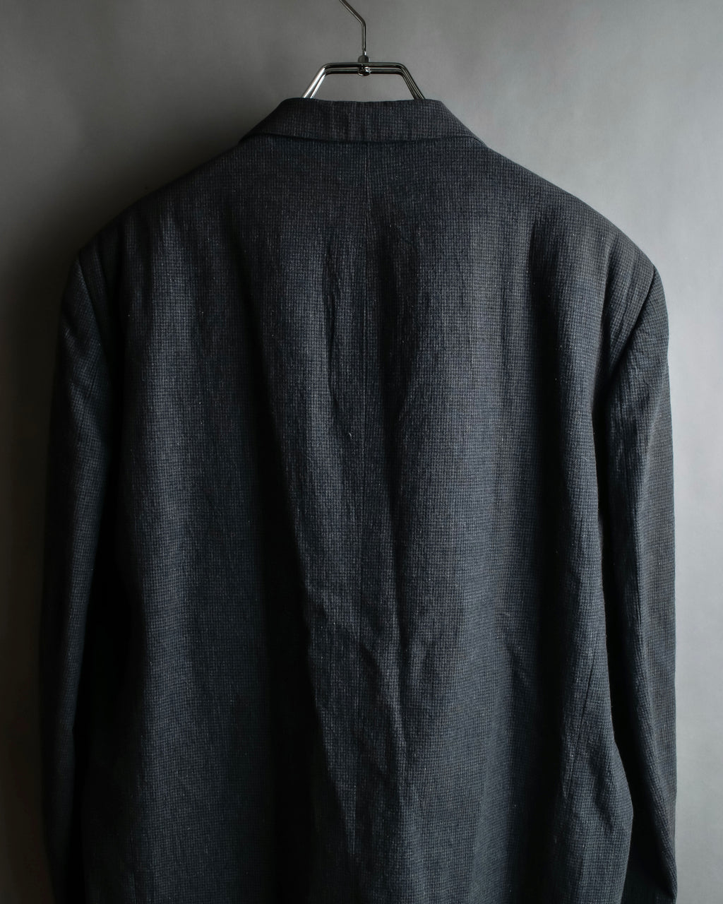 "COMME des GARCONS HOMME" 03SS fine all-over pattern cotton tailored jacket