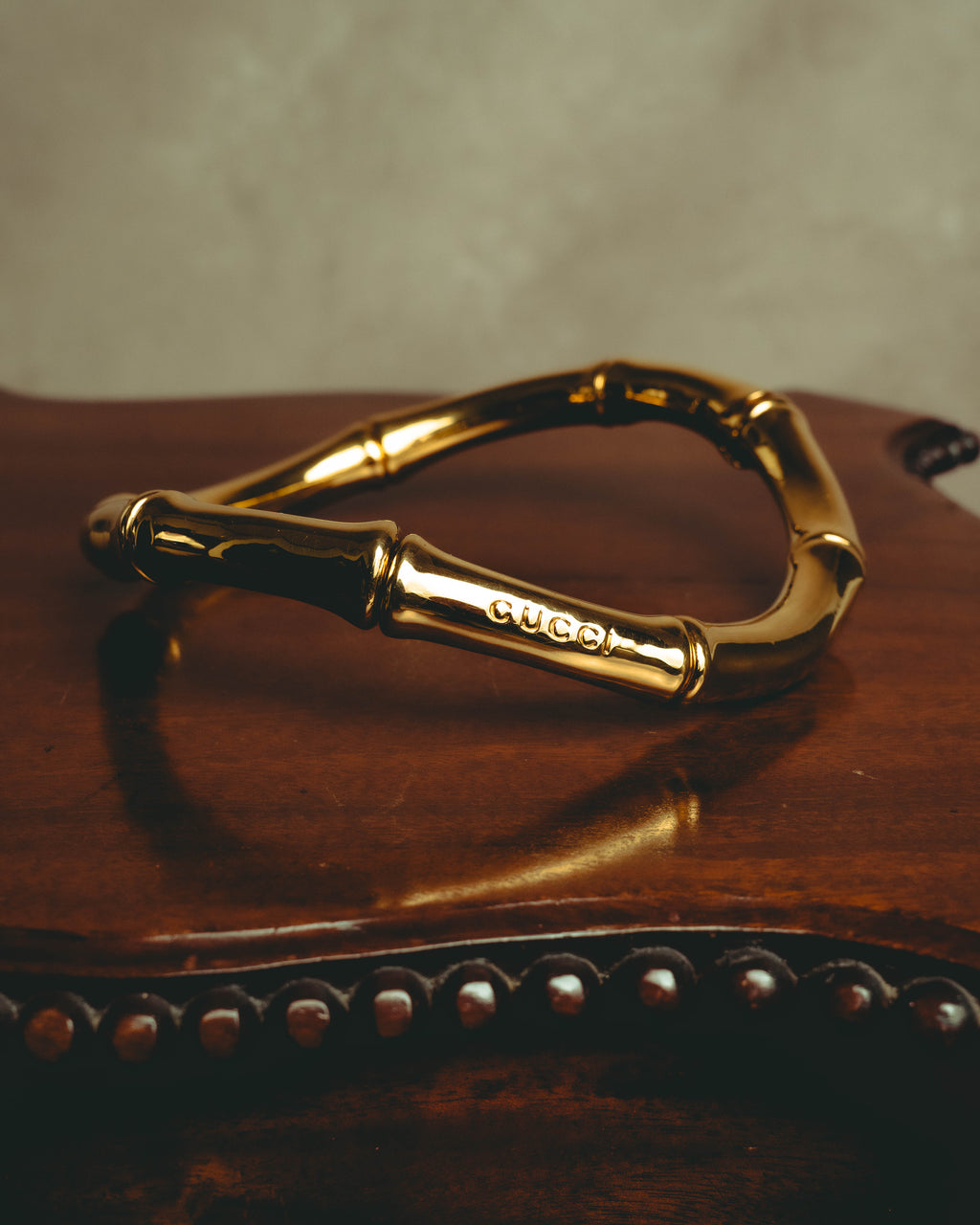 –SPECIAL– "GUCCI" 2025- Sculptural bamboo choker necklace