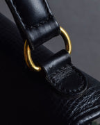 "Christian Dior" Vintage logo design leather hand bag