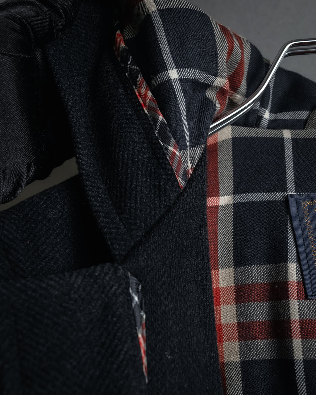 "Burberrys" 90’s heritage duffle coat with check-lined hood