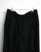 -SPECIAL- “SAINT LAURENT” 2016’s- lamé velvet tuxedo trousers