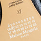 "MAISON MARGIELA" Tabi motif calf leather purse bag