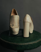 “Bottega Veneta” 2010’s Brogue platform heel loafers