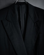 "GIORGIO ARMANI" 90’s draped double breasted suit set-up