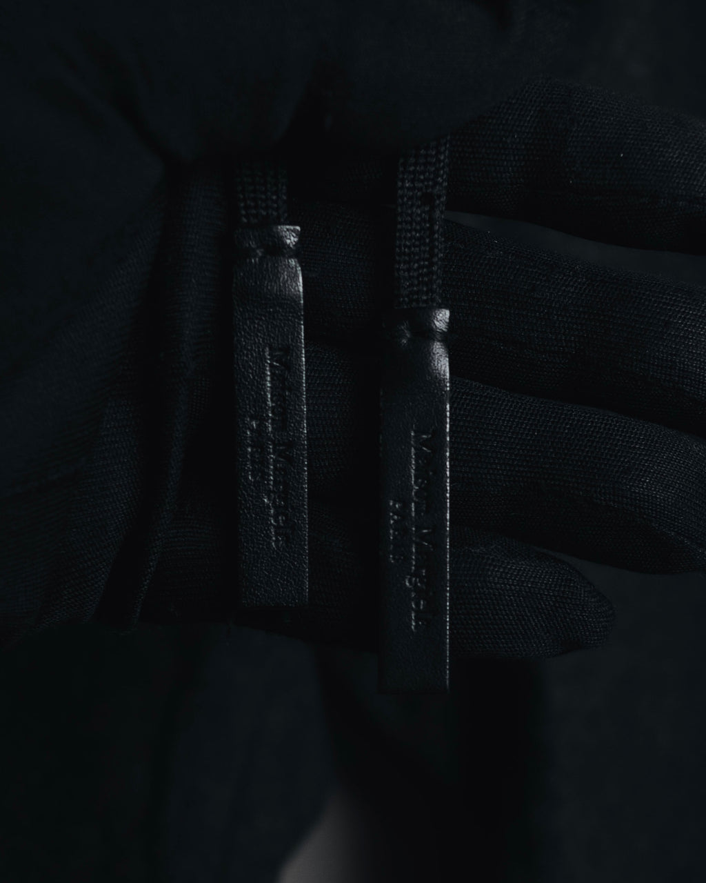 "Maison Margiela" 2016AW drawstring wool tailored slacks