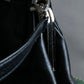 "YOHJI YAMAMOTO +NOIR"" 19AW clasp design 2way leather bag