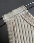 “Jean Paul Gautier” Double belted shoulder designed tank top