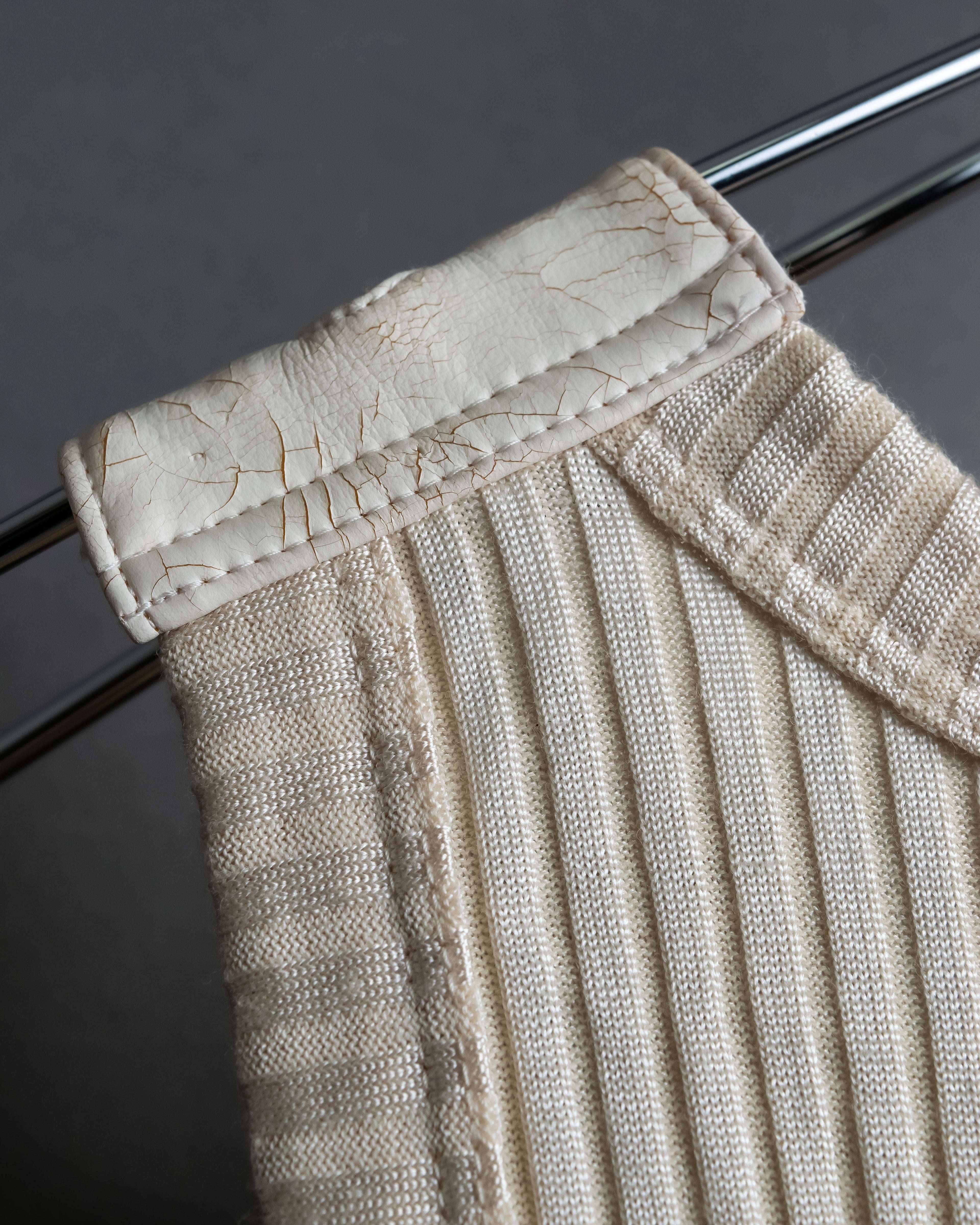 “Jean Paul Gautier” Double belted shoulder designed tank top