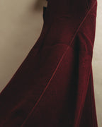 “BOTTEGA VENETA” 10’s Sculptural flutter sleeve wool dress