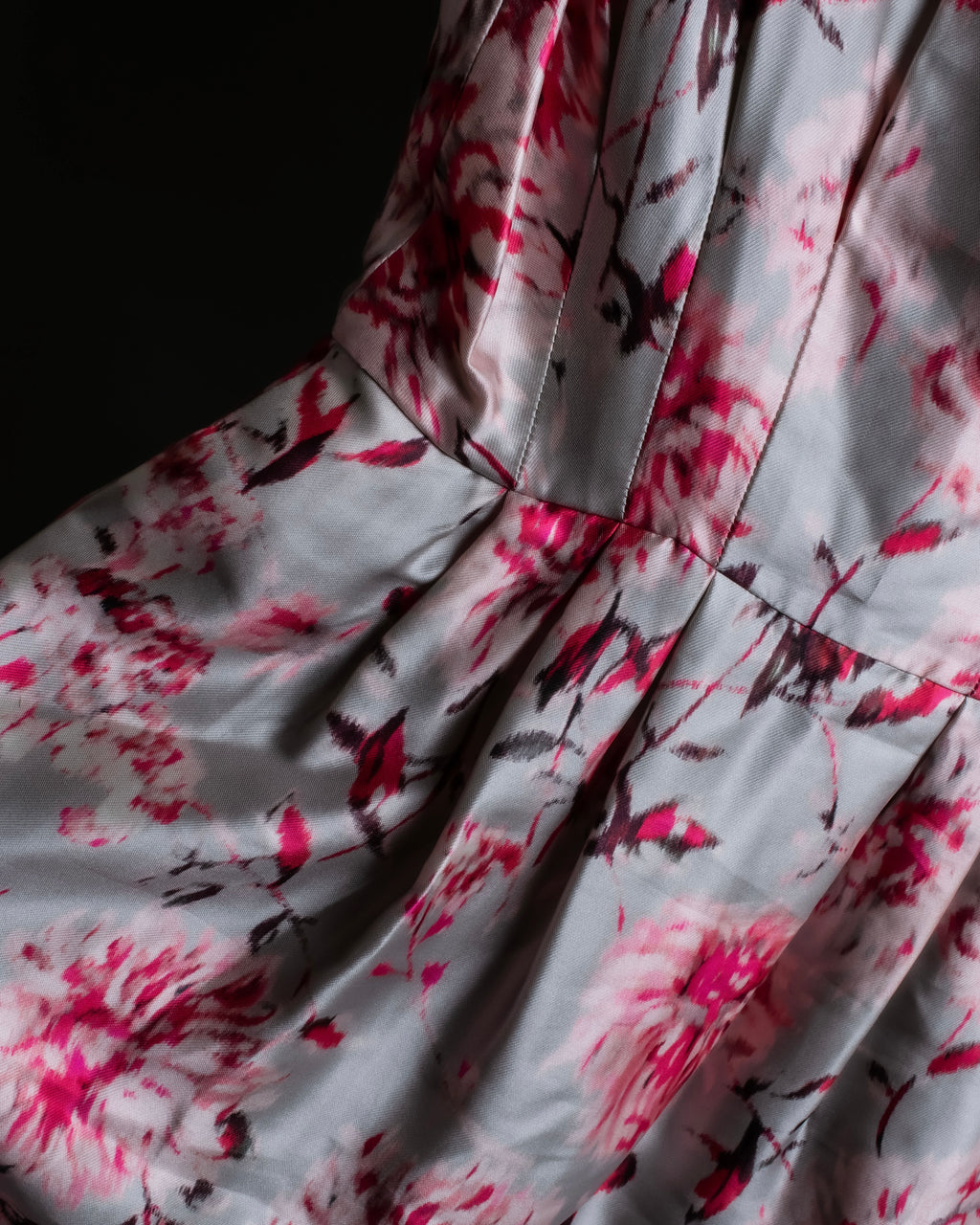 "Max Mara" Watercolor floral pattern sleeveless long dress