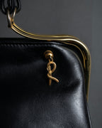 "Roberta Di Camerino" Logo motif charm design modern doctor bag