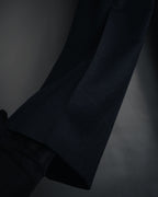 "GUCCI" 90’s-00’s Cashmere blend minimalist three button suit set