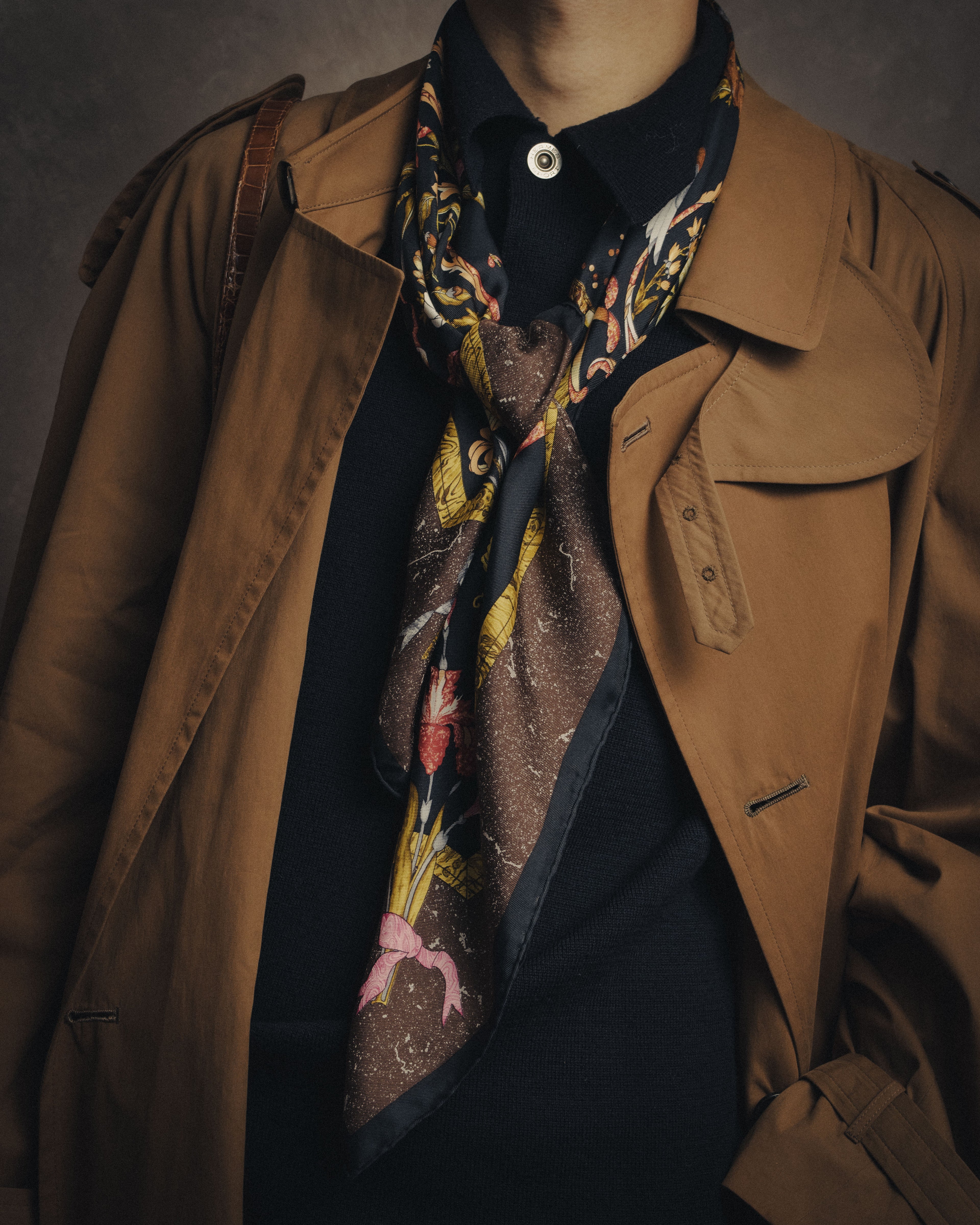 -SPECIAL- “HERMÈS“ 90’s Pierres d’orient et d’occident silk scarf