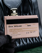 "MIU MIU" Matelasse design 2way leather bag