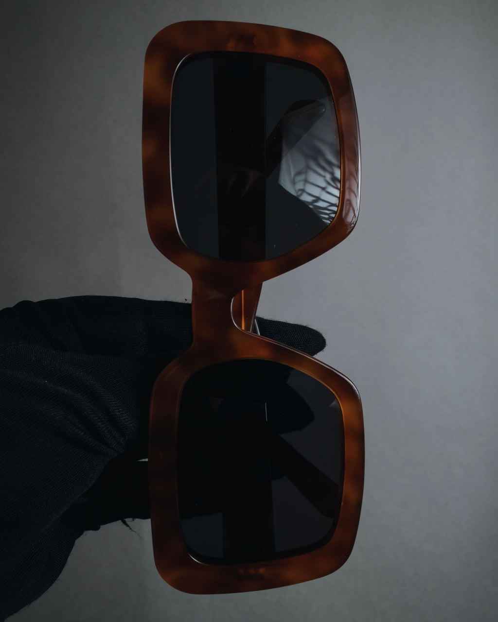 "CELINE" 2021-2024 triomphe metal temple acetate sunglasses