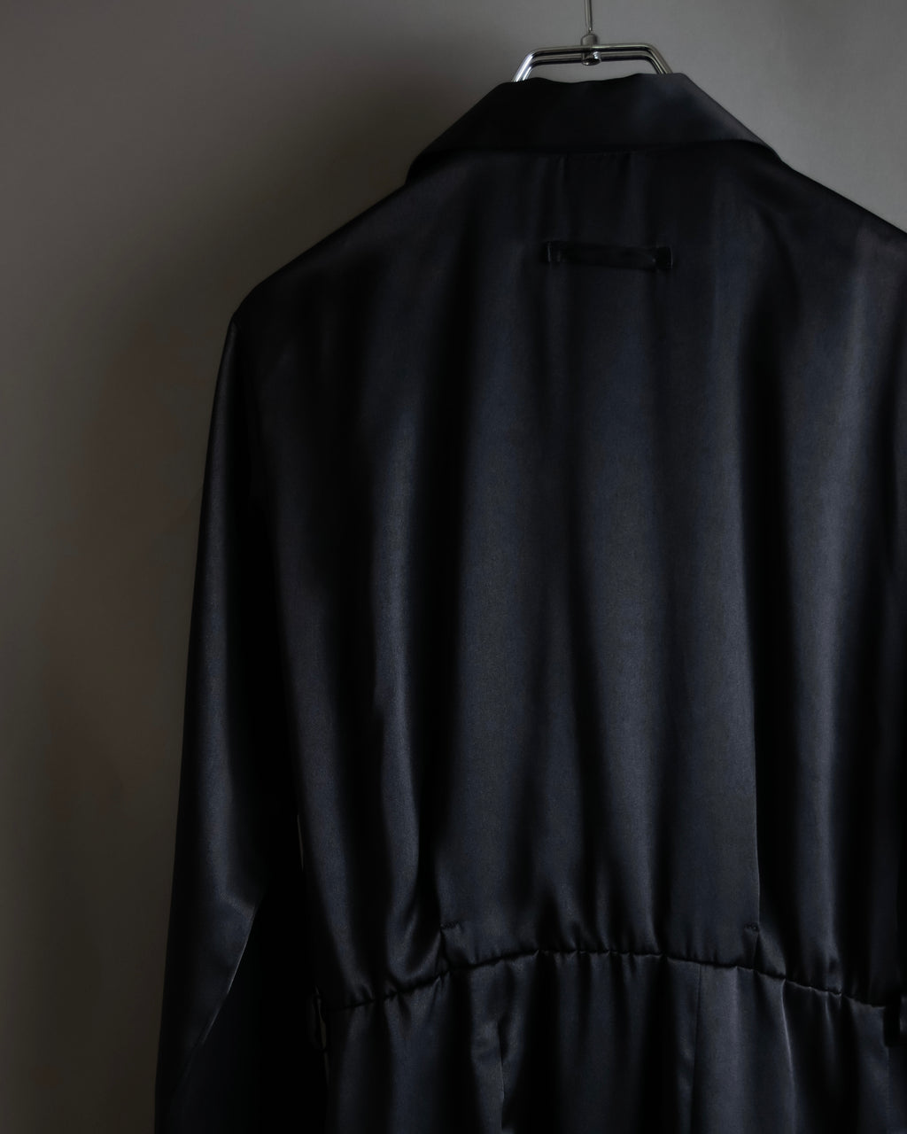 "JEAN PAUL GAULTIER" Beautiful glossy shirt dress