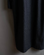 "GUCCI" 70's velvet collar design long coat