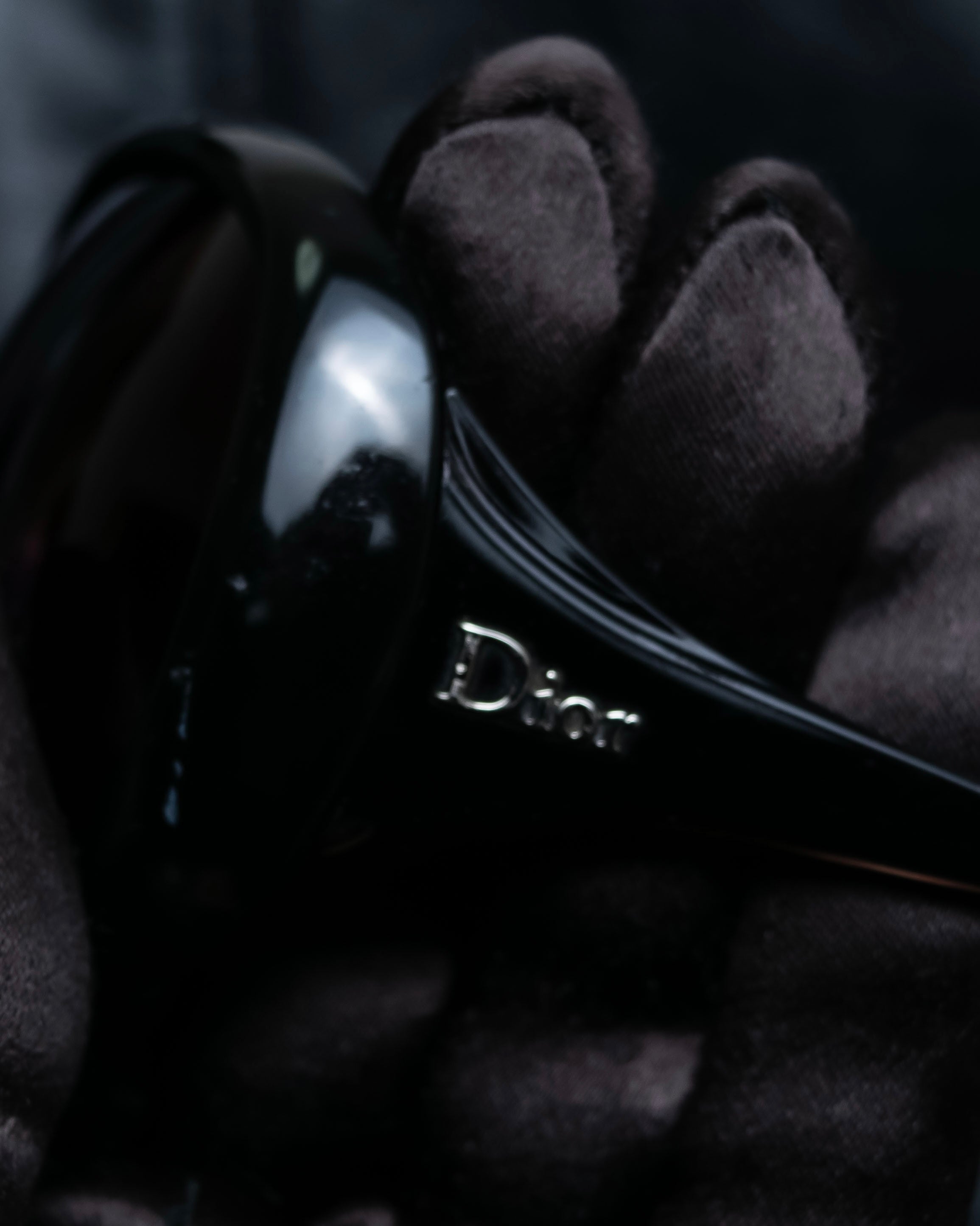 “Dior” Butterfly flame curved surface sunglasses