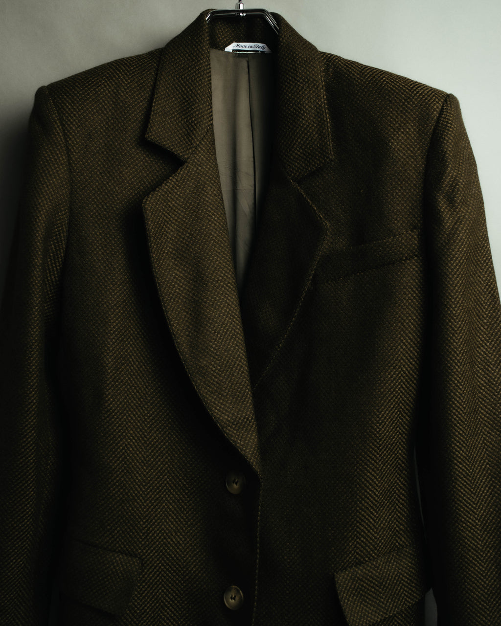 "MISSONI DONNA" 90's Textured knit tailored jacket