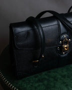 "Salvatore Ferragamo" Key-shaped Gancini motif design leather bag