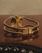 -SPECIAL- "Yves Saint Laurent" 80's-90's Iconic cassandre logo vintage bangle