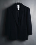 "CELINE" 90’s-00’s Stretch wool single-button blazer