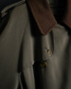 -SPECIAL- "Burberrys" 90's Collar switching two-tone trench coat
