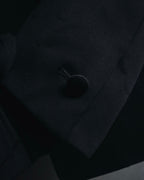 "Yves Saint Laurent" 2008AW Minimal sculpted wool jacket