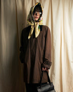 "COMME des GARCONS HOMME"
03AW corduroy collar design stand collar long coat