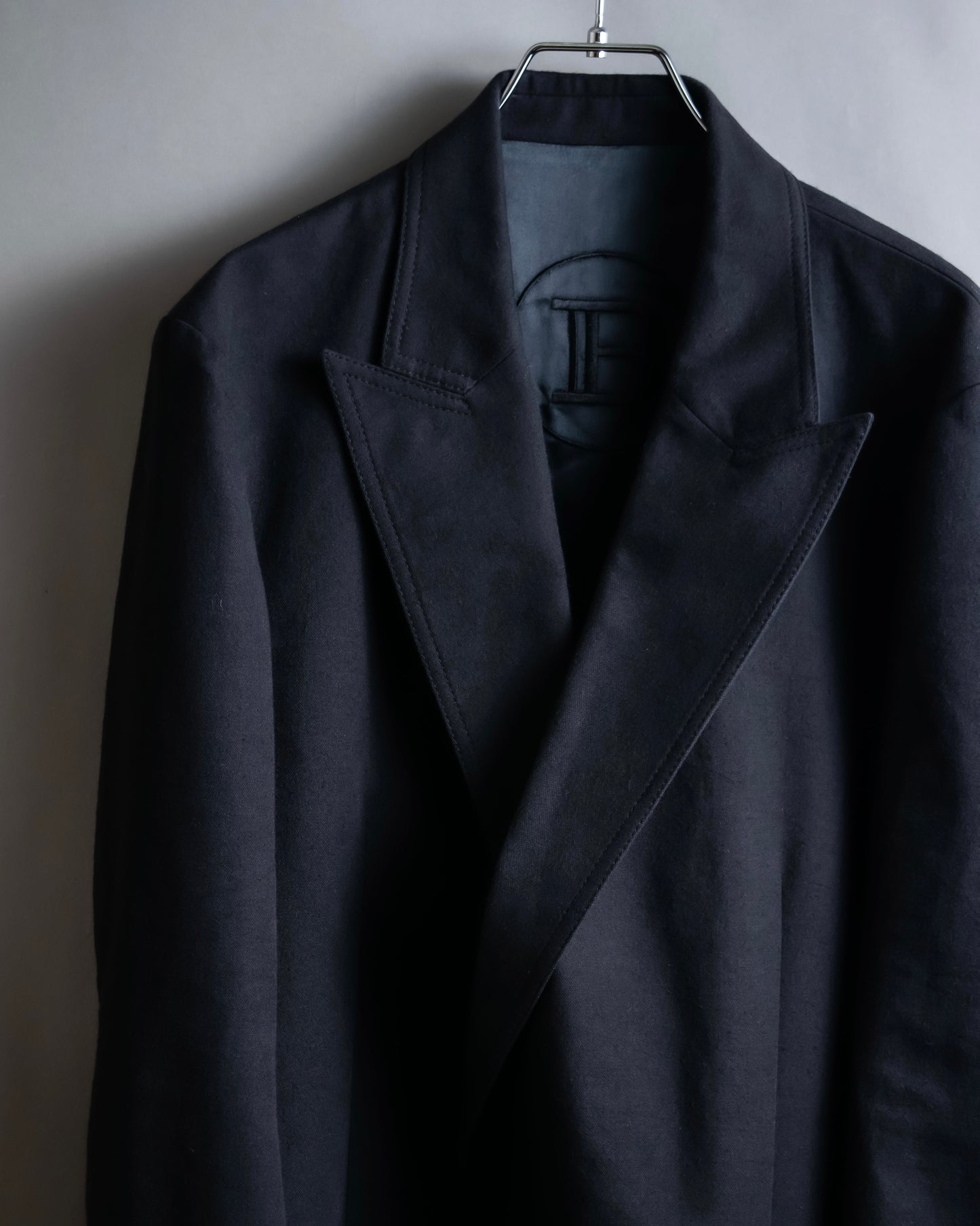 "BALMAIN" 22SS waist shape detail long tailored jacket