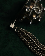 –SPECIAL– “CHANEL” 2005 Spring crystal CC chain majeste