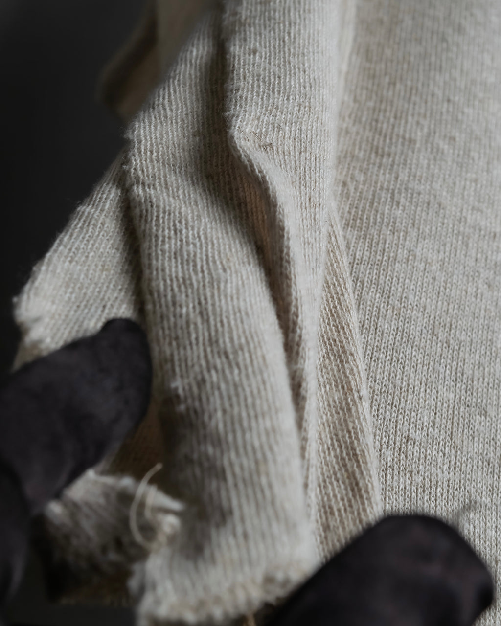 "Y's" Linen cotton mix ruffle design tank top