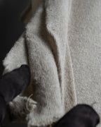 "Y's" Linen cotton mix ruffle design tank top