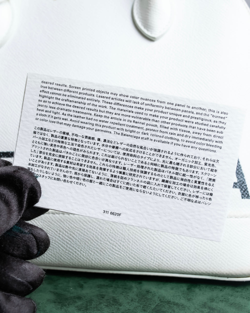 "BALENCIAGA" VILLE TOP HANDLE LEATHER HANDBAG