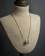 "Tiffany & Co." Silver 925 ribbon motif necklace