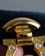 Salvatore Ferragamo Big Gancini gold chain bracelet