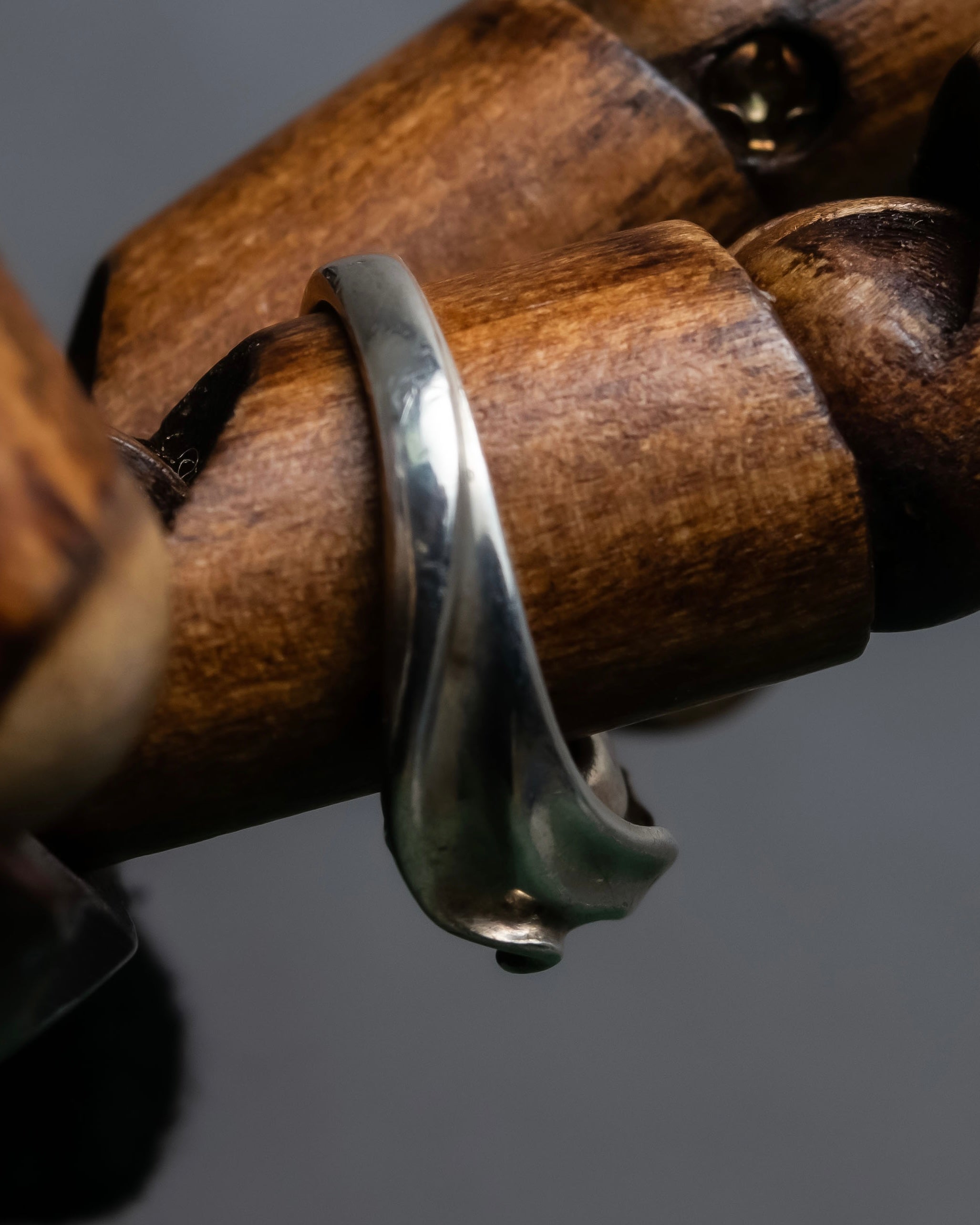 "Tiffany&Co" Sterling silver tulip ring