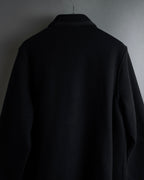 "Salvatore Ferragamo" 90's-00's Gancini motif design box silhouette jacket