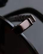 "LOEWE" Temple chain detail teardrop frame sunglasses