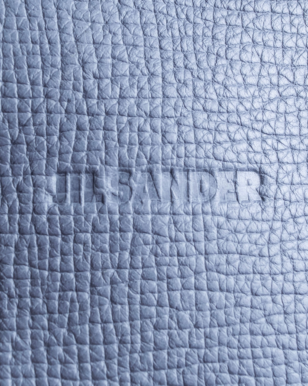 “JIL SANDER” beautiful sky blue leather shoulder bag