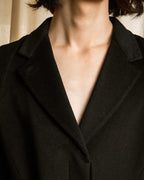 "FENDI" 00's-10's Karl Lagerfeld design shaped long coat