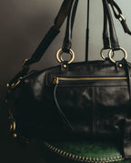 "Valerio Valeriani" 00's-10's Convertible leather Boston bag