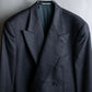 "GIORGIO ARMANI" Oversized peak lapel double breasted tailored jacket