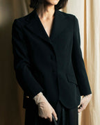 "GUCCI" Michele period stand collar modified design tailored jacket