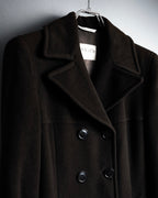 "MAX&Co." 90's Classic maxi-length angora mix long coat