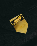 “Yves Saint Laurent” 90’s-00’s Cassandra logo one shoulder leather bag